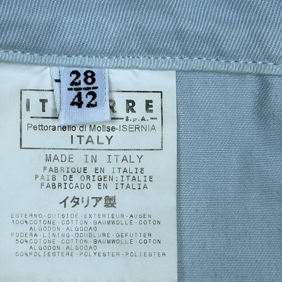 Dolce & Gabbana Denim A-Line Mini Skirt - Distressed - Light Blue - US 6 W28 IT4 - Picture 14 of 16